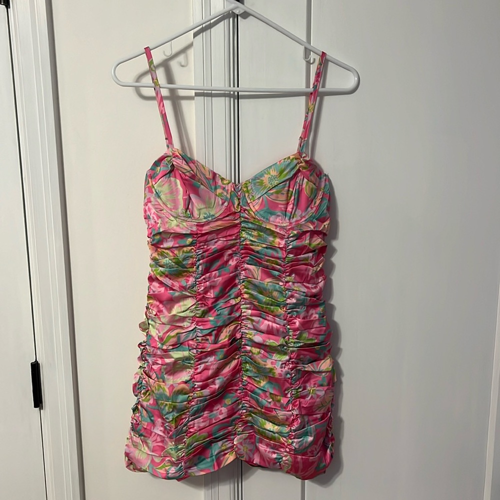 Brand new floral mini dress